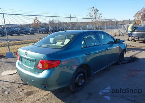 2009 Toyota Corolla Le z USA, uszkodzony, nr VIN 2T1BU40E19C023645